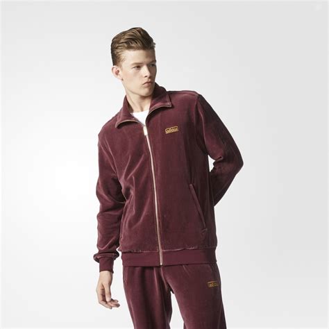 adidas beckenbauer jacke herren maroon|Adidas.